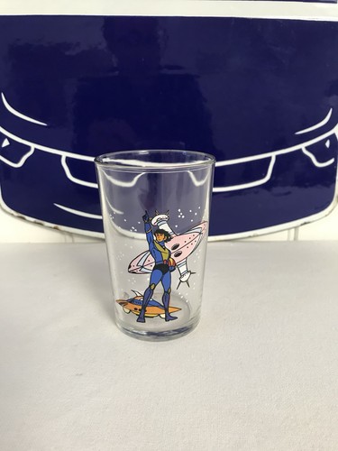 Verre moutarde goldorak - moutarde,