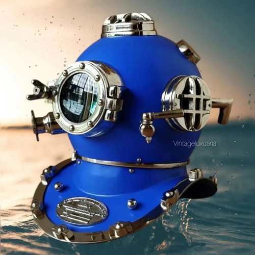 Casque plongée navy - de,