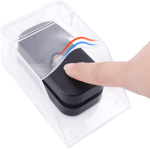 Couvercle étanche pour bouton - couvercle,