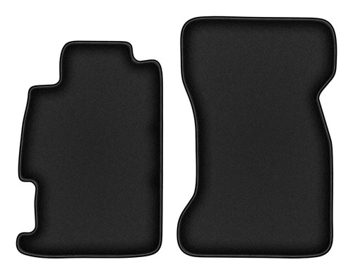 Tapis avant velours noirs