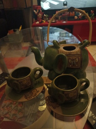 Theiere forme elephant 2 - elephant, et
