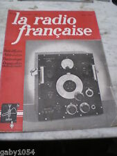 Revue la radio Française Mars  1943 n°5 TSF Recepteur Transistor Heterodyne
