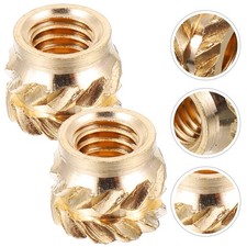  50pcs jeu de chaleur insérer M3x4x5 filetage écrou d'encastrement moulage par