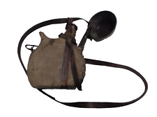 Bidon, Gourde de1litre, modèle 1877,complet avec brelage Allemand supplémentaire