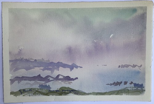 Tableau peinture aquarelle - peinture,