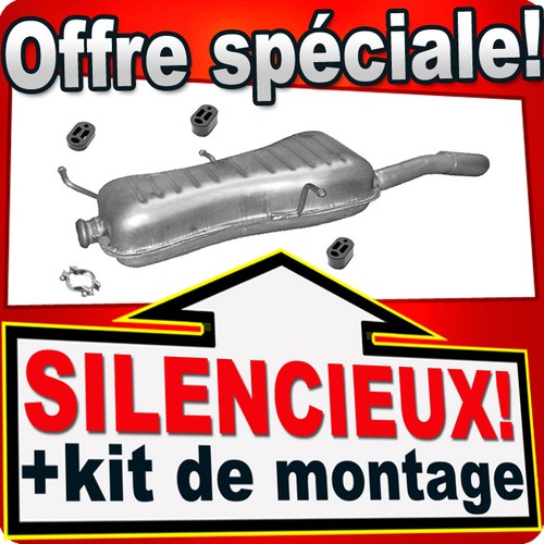 Silencieux arriere pour - arriere,