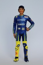 Minichamps 1/12 Figurine , Valentino Rossi , MotoGP 2005 Debout