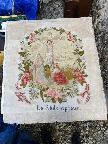 Ancien canevas religieux - religieux, 1899