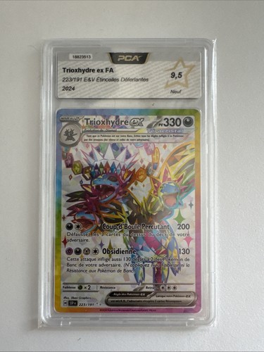 Carte pokémon trioxhydre - carte,