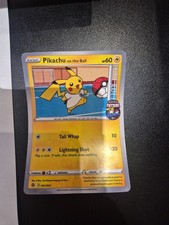 Carte Pokémon Pikachu on the