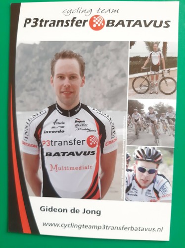 Cyclisme carte cycliste gideon - cyclisme,