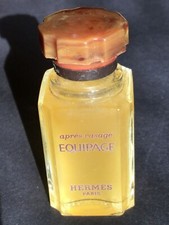 Ancienne miniature ou petit flacon Equipage de Hermès