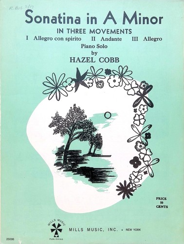 Sonatina minor sheet - minor,