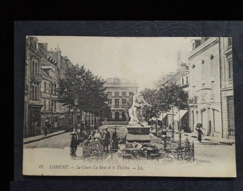 Carte postale lorient - carte,