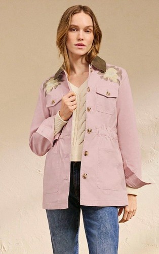 Cabi avery anorak embroidered - avery,