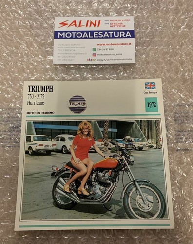 Carte technique moto triumph - carte,