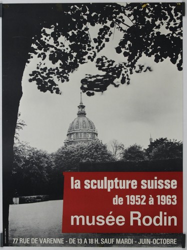 Sculpture suisse 1952 à - la,