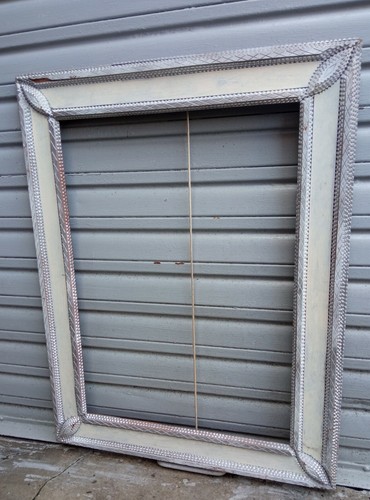 Rare grand cadre bois - rare, en