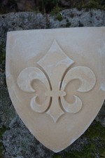 HF1394 A BLASON FLEUR DE LYS