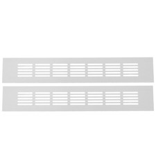  2 Pcs Grille Soupirail Couvertures D'aération De Plafond Calandre À Éventail