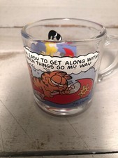 mcdonalds garfield mug 1978