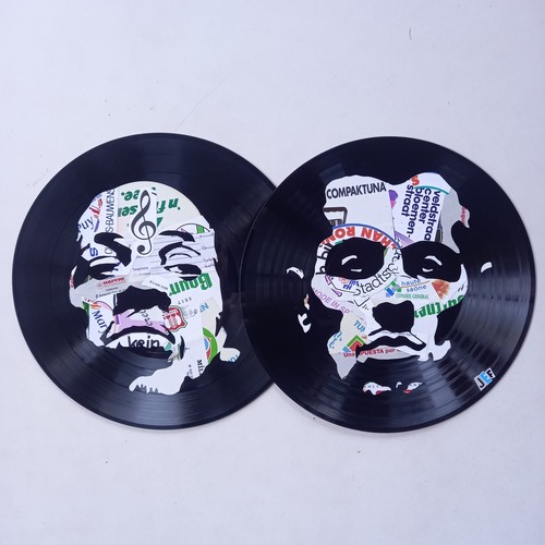 Double vinyle décoratif - double,