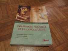 Grammaire nouvelle de la