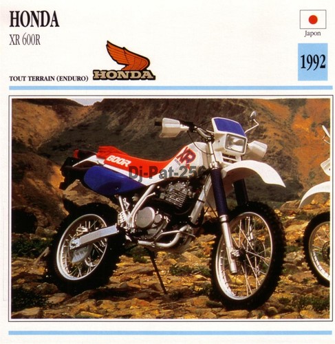Fiche moto honda 600 - moto,