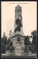 CPA Guise, Le Mausolée d´André Godin 1925 