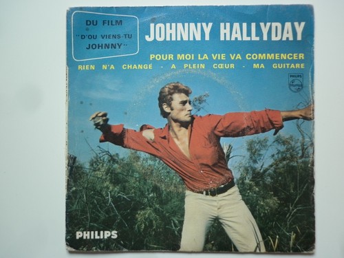 Johnny hallyday 45t - johnny, pour