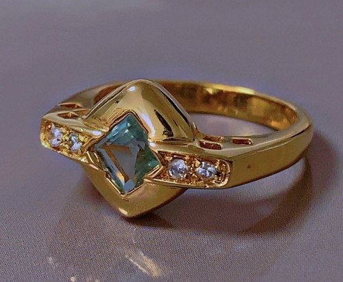 Superbe bague tank - , plaqué