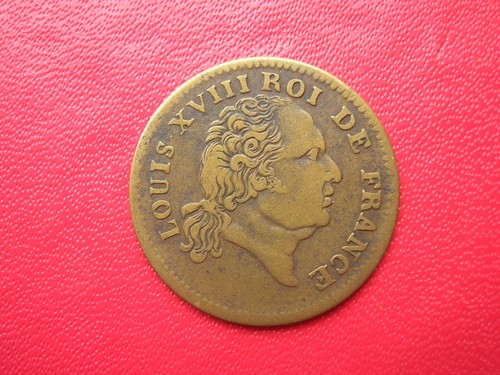 France jeton louis xviii - france,