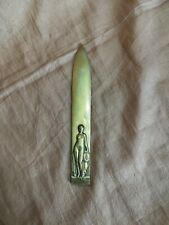 Coupe Papier Bronze Signé Pierre Turin