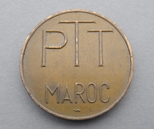 Jeton cuivre des ptt du - cuivre,