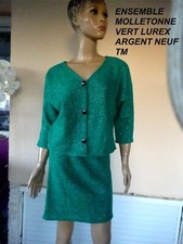 ENSEMBLE MOLLETONNE VERT