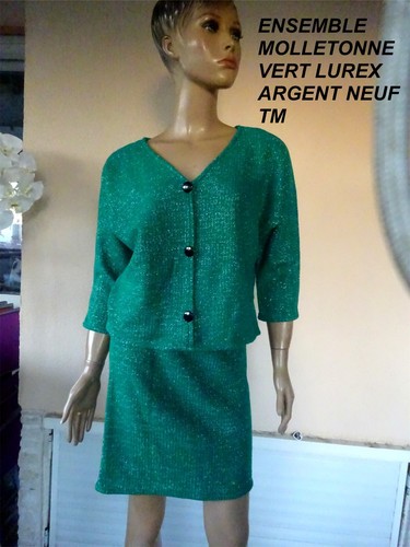 Ensemble molletonne vert - ensemble,