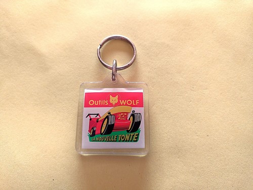 Ancien porte clés - clÉs, wolf