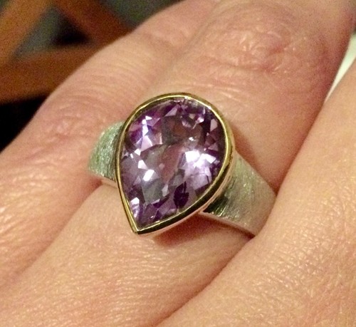 Grosse bague argent - grosse, t