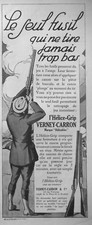 PUBLICITÉ DE PRESSE 1922 FUSIL L'HÉLICE-GRIP VERNEY-CARRON MARQUE HÉLICOBLOC