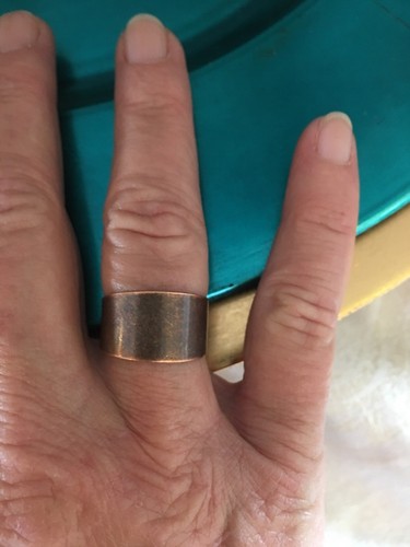 Cuff ring bronze - cuff,