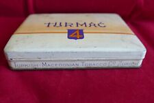 Ancienne boite TURMAC 4 Turkish Macedonian Tobacco Co Zurich Seebach