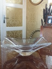 Ancienne Coupe À Fruit En Cristal De Nancy france