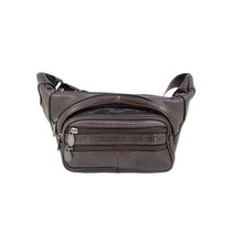 BANANE SACOCHE SAC POCHETTE CUIR NOIR