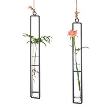 Vase en Verre Créatif en Fer
