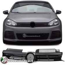 VW GOLF 6 2008-2013 GRILLE AVANT NOIRE CALANDRE RLINE PAS DE LOGO