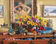 Tableau encadré nature morte