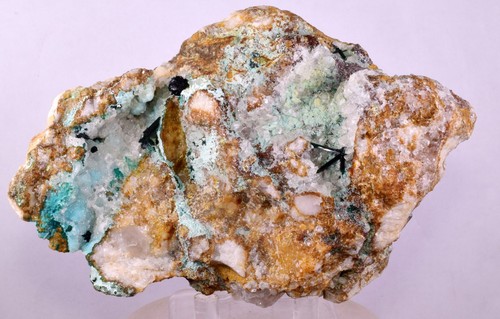 5cms druzy chrysocolla - 13.5cms,