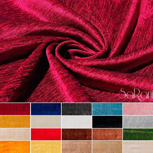 Tissu velours rayé - velours,