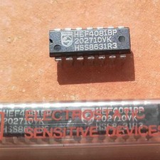 Neuf sorti de la barrette HEF4081BP quadruple AND/ET 2 entrées Philips 4081