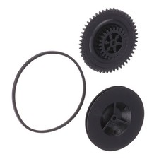 Jeu d'engrenages et courroies